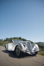Delahaye 135 MS Sport Roadster par DeVillar 1938 года
